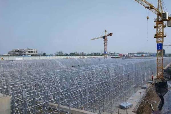 建筑工地盤扣腳手架應(yīng)用案例 建筑工地盤扣腳手架應(yīng)用案例